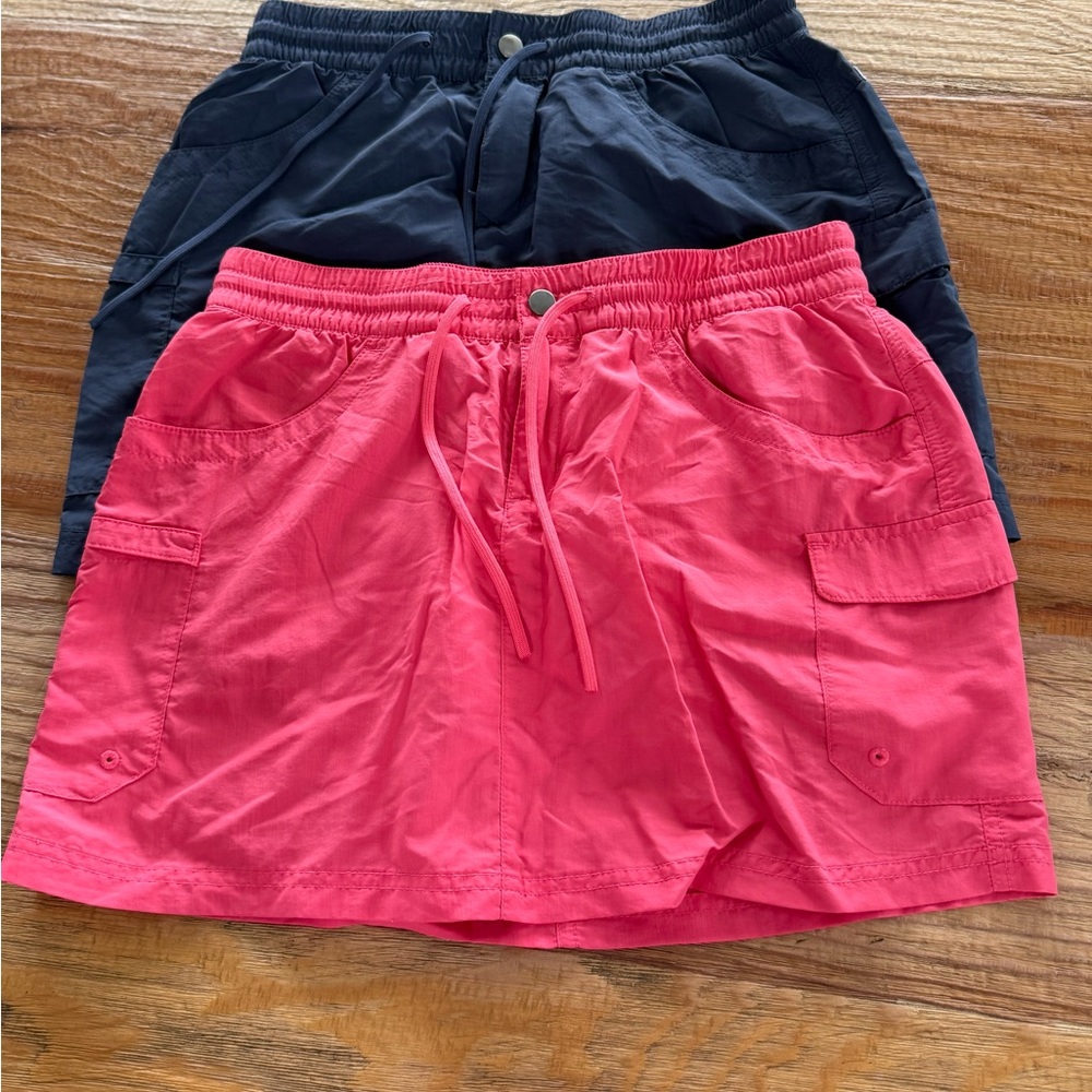 Pink and Blue Columbia Skorts